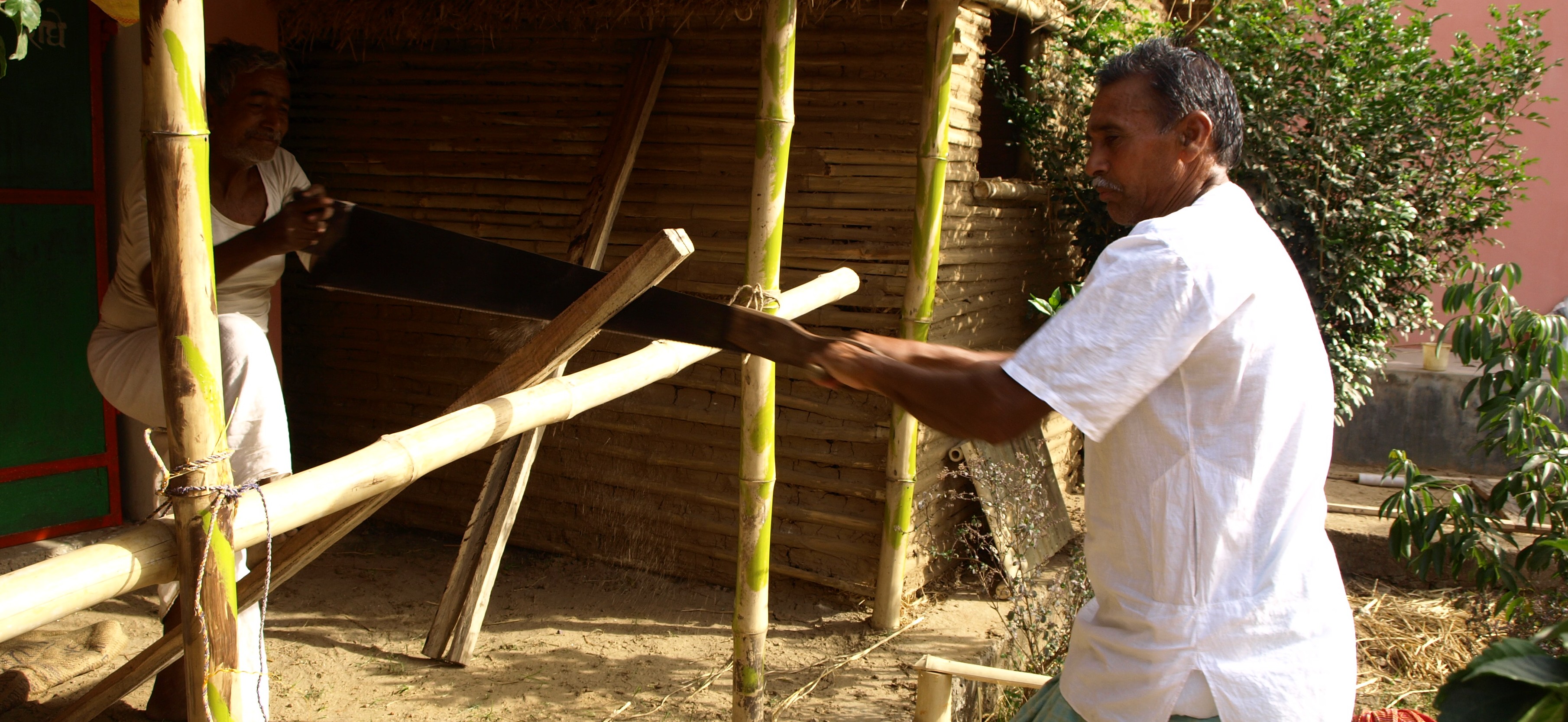 Hut building 2
